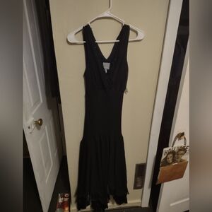 Vintage 90s Handkerchief Hem Dress 8 Whimsigoth Siren Romantic‎ Dark Fairy Siren